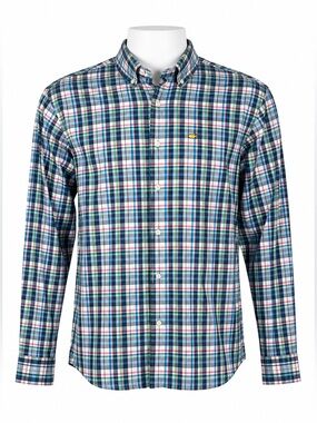 Size L Masters Peter Millar Men’s Performance Stretch Plaid Golf Shirt BNWT